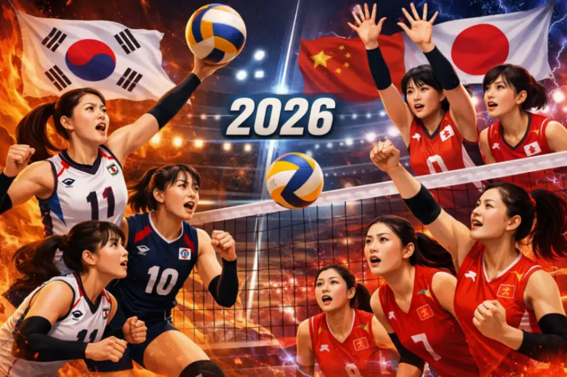 한국 일본 중국 여자배구 2026 빅매치 분석